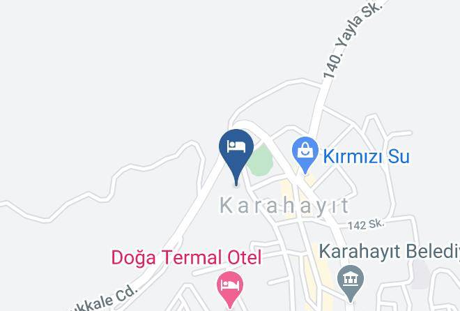 Pamukkale - Ladik Termal Hotel Maps