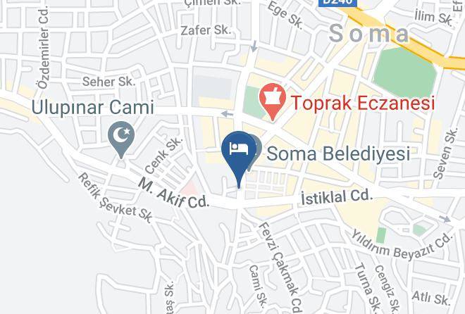 Bodrum - Ladonia Hotels Onderhan Otel Maps