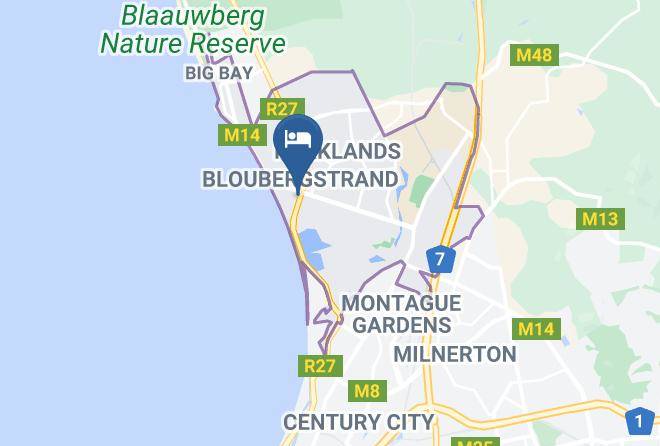 City Of Cape Town - Lady Lizard B & B The Maps