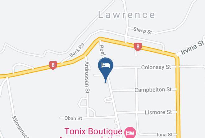 Clutha - Lady Of Lawrence Ltd Maps