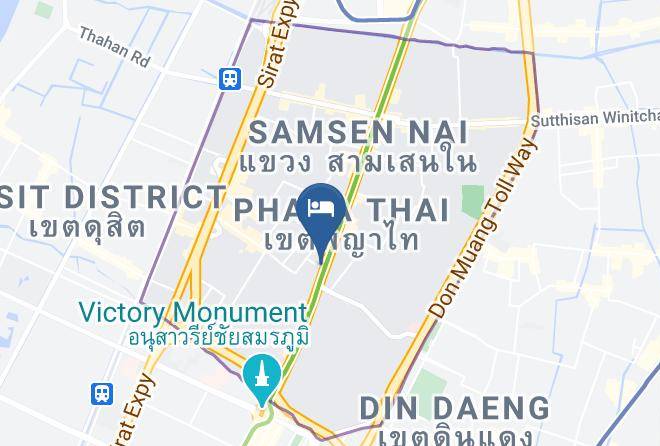 Phaya Thai - Laf Hotel Maps