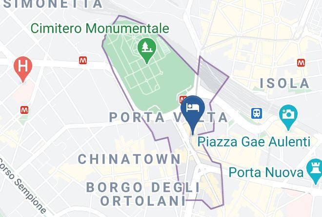 Milan - Lafavia Milano Maps