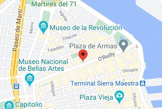 La Habana Vieja - Lafayette 269 In Old Havana Maps