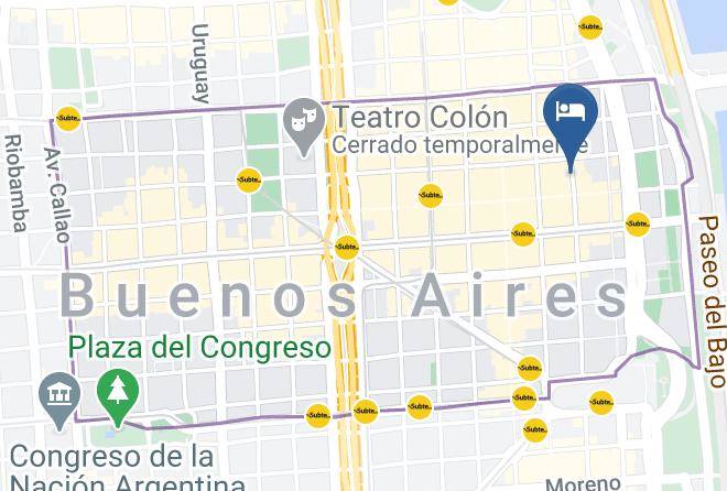 San Nicolas - Lafayette Hotel Maps