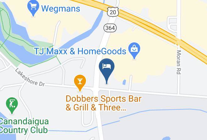 Ontario - Lafayette Motel & Restaurant Maps
