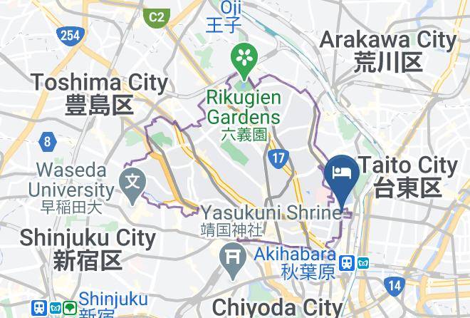 Bunkyo Ward - Capsule Land Yushima Maps