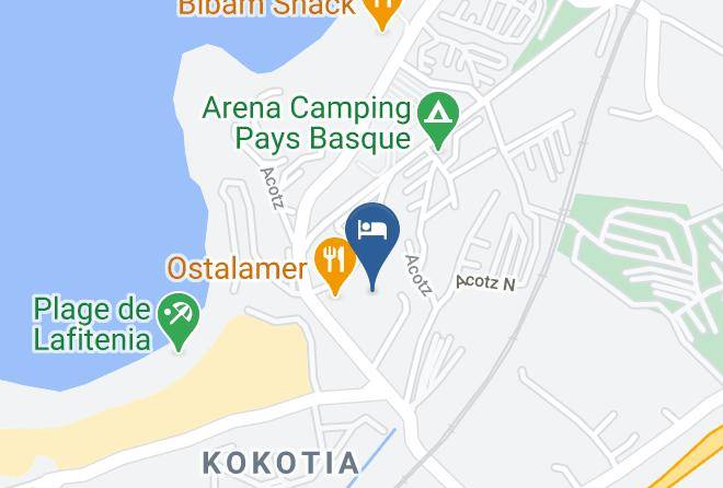 Pyrenees Atlantiques - Lafitenia Resort Saint Jean De Luz Maps