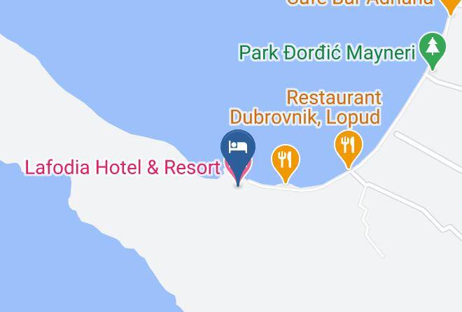 Dubrovnik - Lafodia Hotel & Resort Maps