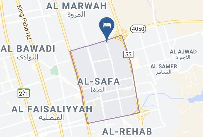 Jeddah - Lafontaine Gensta Suites Maps
