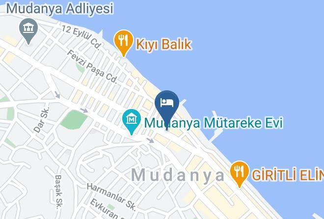 Mudanya - Lafontaine Konak Otel&cafe Maps