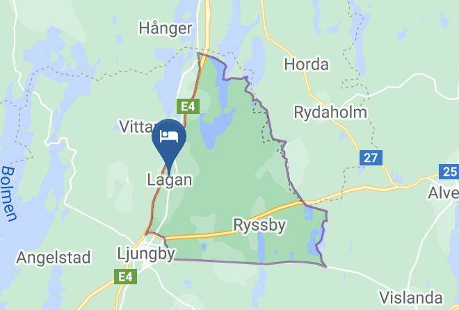 Ljungby - Lagadalen Vardshus Ab Maps