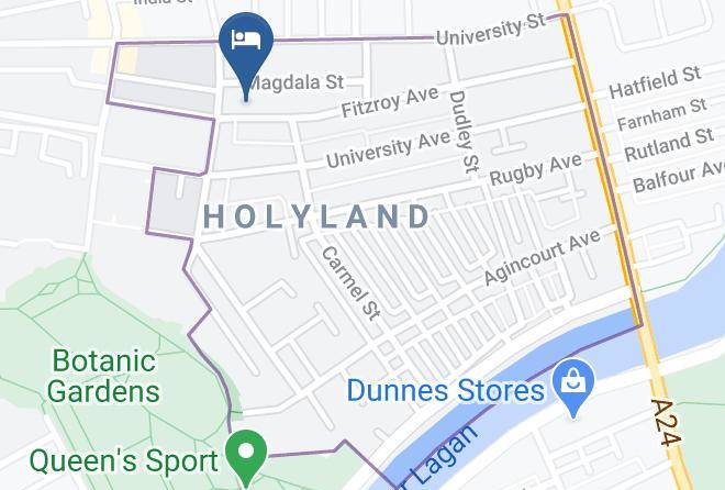 Belfast City - Lagan Backpackers Maps
