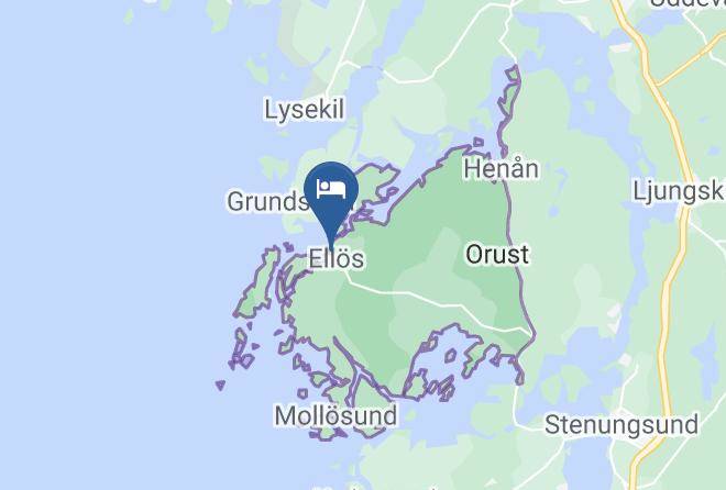 Orust - Lagenhetshotell Varvet Maps