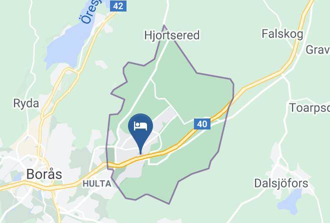 Boras - Lages Motell Maps