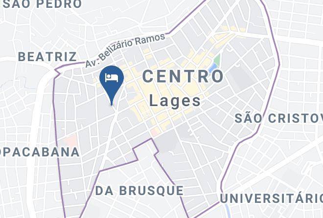 Lajes - Lages Plaza Hotel Maps