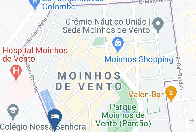 Porto Alegre - Hotel Laghetto Manhattan Maps