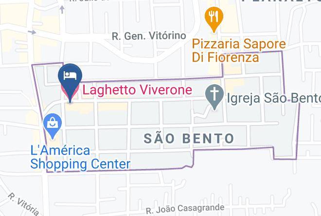 Bento Goncalves - Laghetto Viverone Hotel Maps