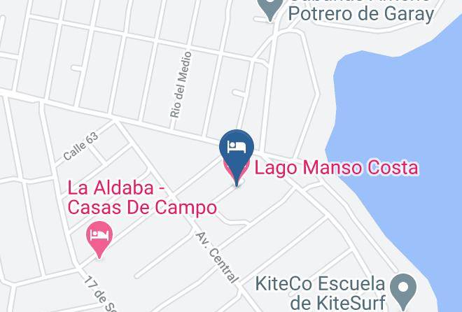 Santa Maria Department - Lago Manso Costa Maps