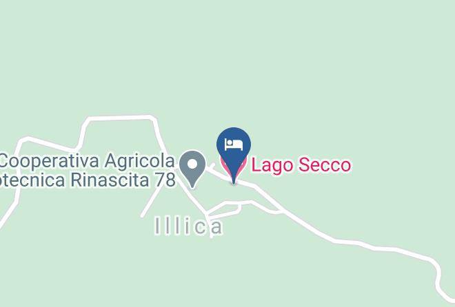 Rieti - Lago Secco Maps
