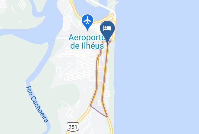 Ilheus - Lagoa Encantada Hotel Maps