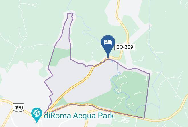 Caldas Novas - Lagoa Quente Hotel Maps