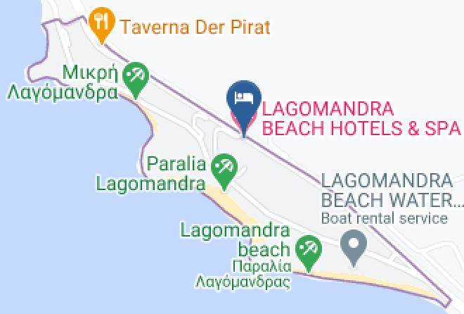 Khalkidhiki - Lagomandra Beach Hotels & Spa Maps