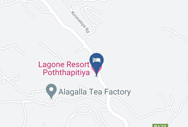 Kandy - Lagone Resort Poththapitiya Maps