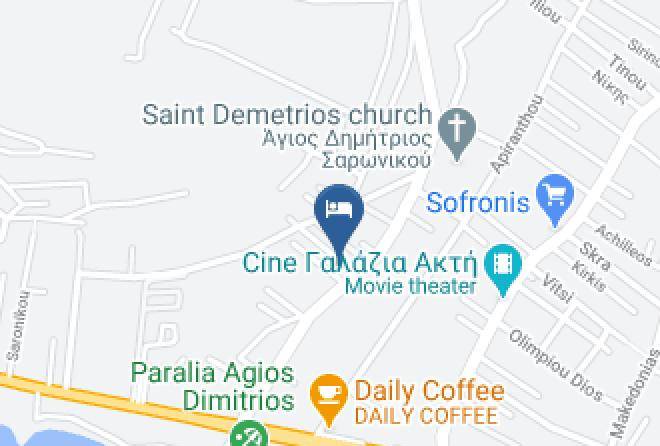 East Attica - Lagonisi Elaia Luxury Suites Maps