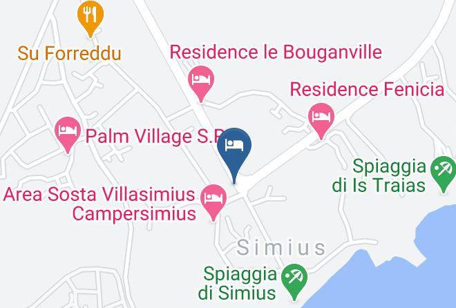 Province Of South Sardinia - Lagoon Home Retreat Maps