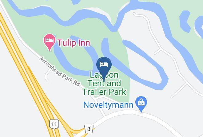 Muskoka - Lagoon Tent And Trailer Park Maps