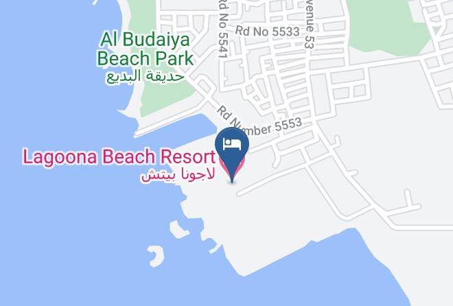 Northern Area - Lagoona Beach Resort Maps
