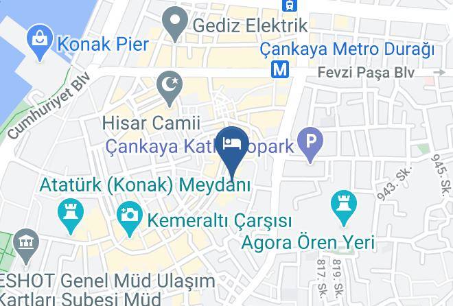 Konak - Lagora Old Town Hotel & Cafeterya Maps