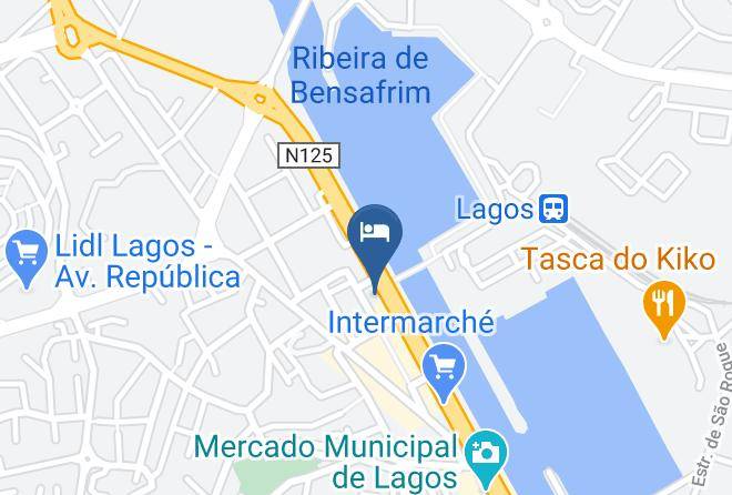 Lagos - Lagos Avenida Hotel Maps