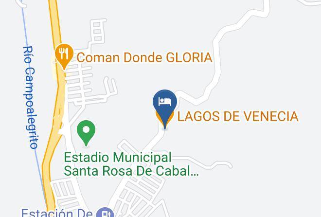 Lagos De Venecia Map