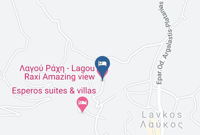 Magnisia - Lagou Raxi Amazing View Hotel Maps
