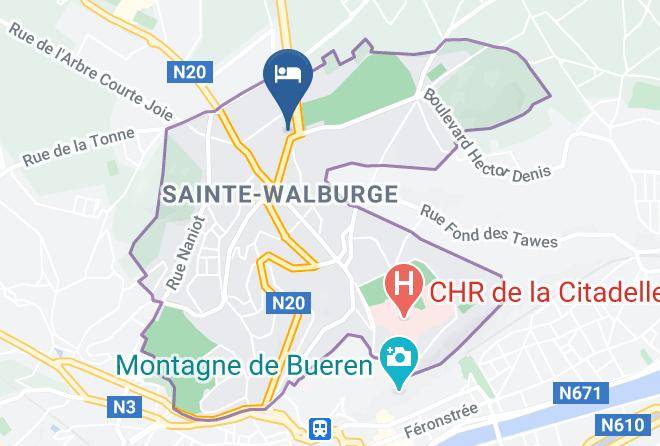 Lagrange Chambres D'hotes Map