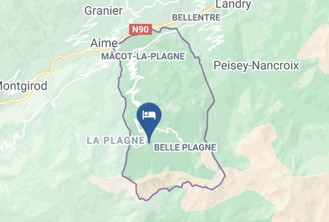 Savoie - Lagrange Vacances Aspen Maps
