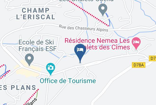 Savoie - Lagrange Vacances L'ecrin Des Sybelles Maps