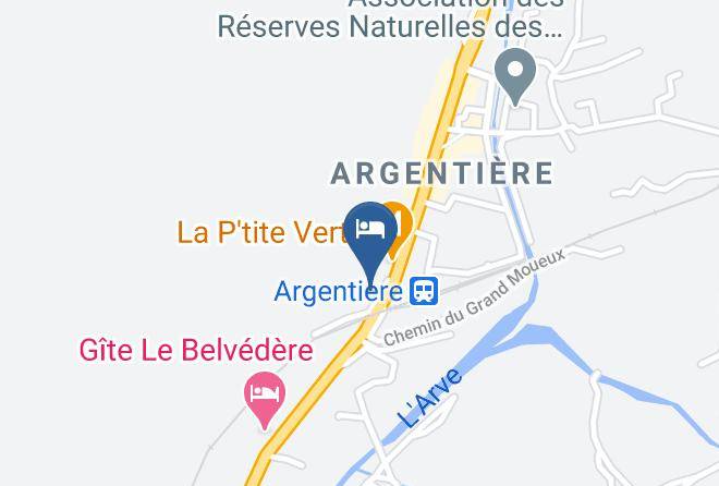 Haute Savoie - Lagrange Vacances Le Cristal D'argentiere Maps