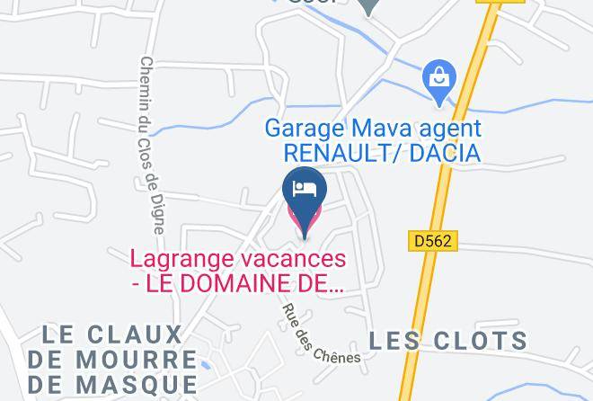 Var - Lagrange Vacances Le Domaine De Fayence Maps