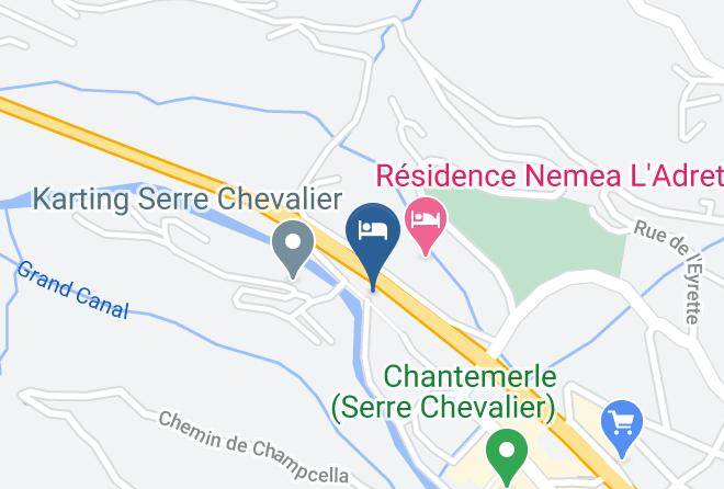 Hautes Alpes - Lagrange Vacances Le Hameau Du Rocher Blanc Maps