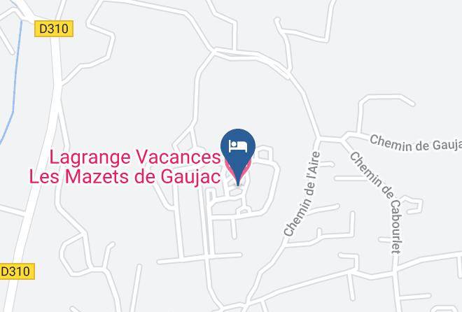 Gard - Lagrange Vacances Les Mazets De Gaujac Maps
