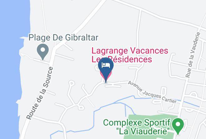 Loire Atlantique - Lagrange Vacances Les Residences Maps