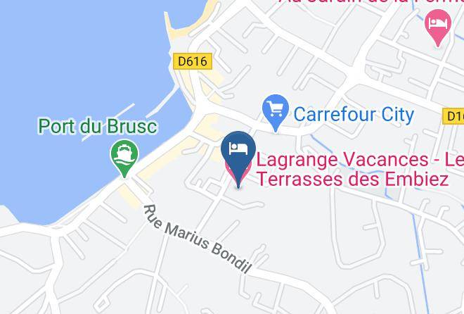 Var - Lagrange Vacances Les Terrasses Des Embiez Maps