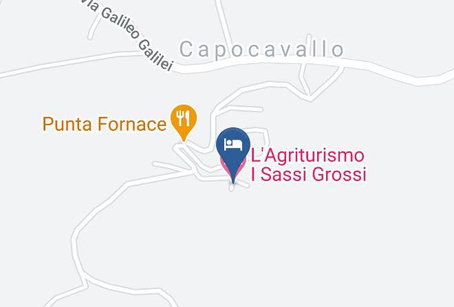 Perugia - Lagriturismo I Sassi Grossi Maps