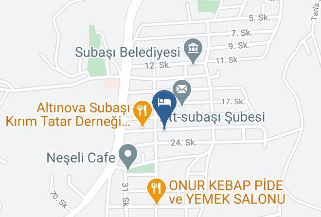 Altinova - Lagun Palas Otel Maps