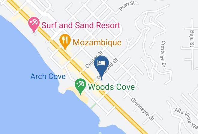 Orange - Laguna Beach Inn Maps