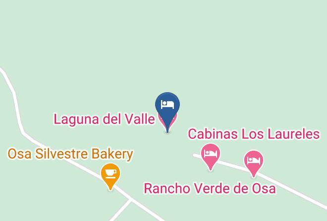 Osa - Laguna Del Valle Maps