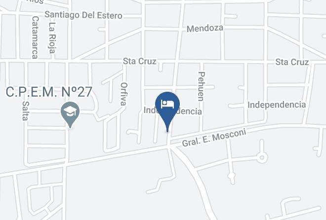 Confluencia - Laguna Elena Hotel Maps