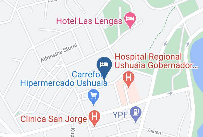 Ushuaia - Laguna Esmeralda Maps
